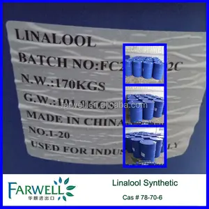 Farwell सिंथेटिक Linalool 98% न्यूनतम