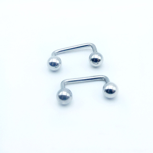 De acero inoxidable de barbell piercing <span class=keywords><strong>cara</strong></span> piercing - Product Image 2