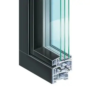 raden aluminium extrusie profielen voor ramen en deuren