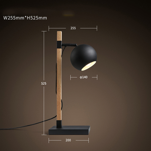 Simig chiếu sáng Sáng Tạo Trang trí kỳ nghỉ hiện đại đơn giản bóng gỗ Bắc Âu cá tính bảo vệ mắt nghiên cứu sáng tạo - Product Image 5