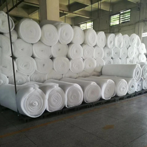 China fabricante Dacron batting 140 GSM respetuoso con el medio ambiente resistente al fuego algodón <span class=keywords><strong>guata</strong></span> poliéster edredón <span class=keywords><strong>guata</strong></span> - Product Image 4
