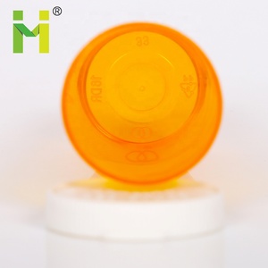 Viales de plástico transparente para farmacia, tapa a presión fácil de abrir - Product Image 6