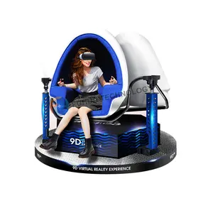 Hot bán 3 ghế 9d vr xem phim gia đình Vui Chơi Giải Trí Công Viên 360 Độ vr xem phim gia đình thực tế ảo 9d Trứng Ghế