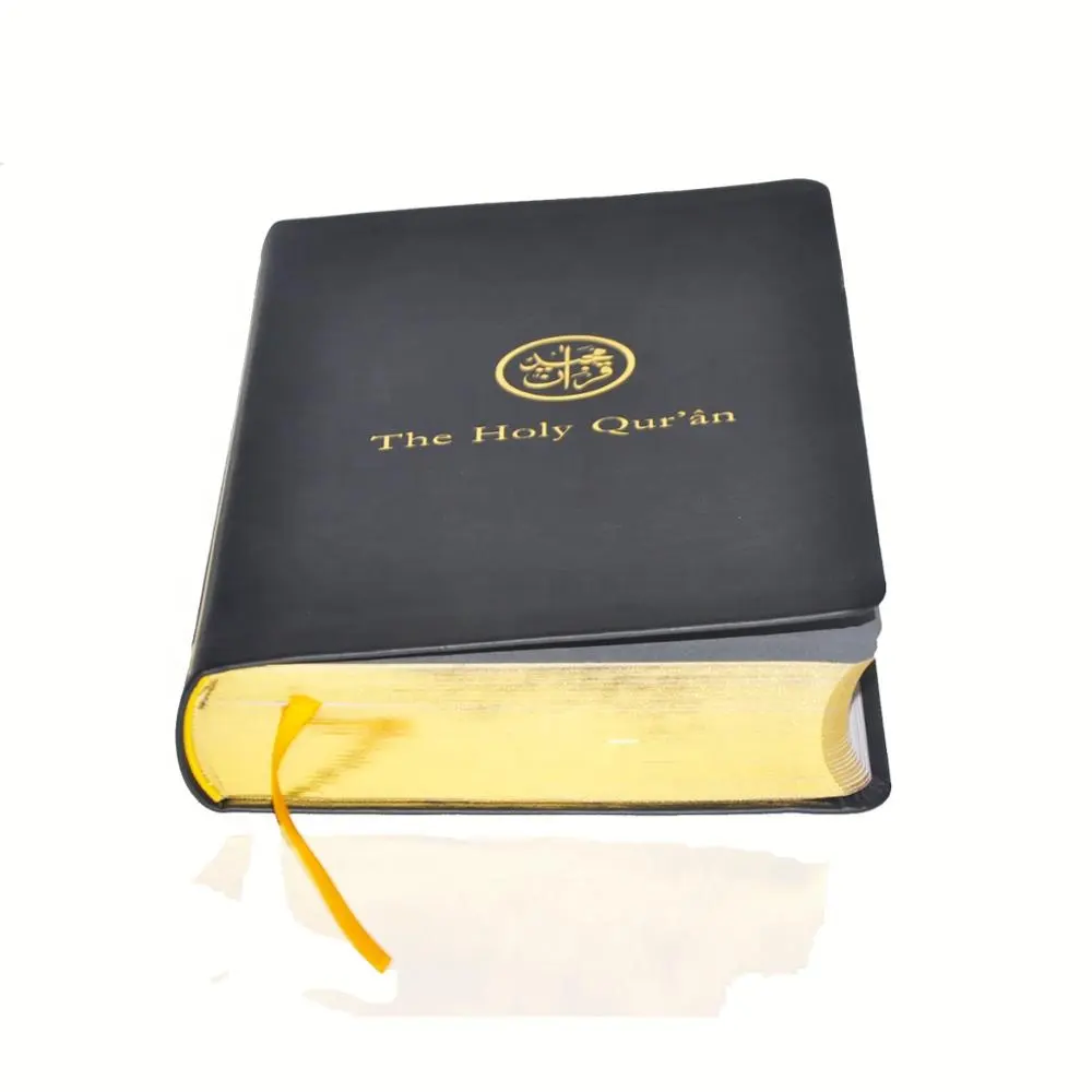 Custom hardcover Book Cover Hot sale good leather cover spanish holy bible printing