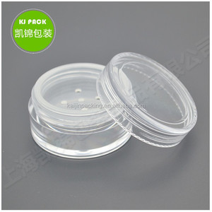 Tarro de polvo suelto cosmética polvos sueltos frascos vacíos frascos de polvo de plástico - Product Image 1