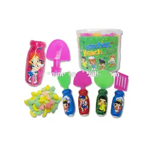 I bambini di plastica da cucina strumento di cottura candy toys con la caramella dolce