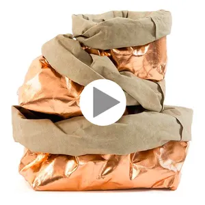 Washable Paper Bag Washable Kraft Paper Bag Wholesale/Brown Paper Lunch Bag Direct Factory/Paper Bag Recycle Food Grade