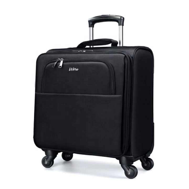 business cabin size fabric soft royal travel spinner wheeled