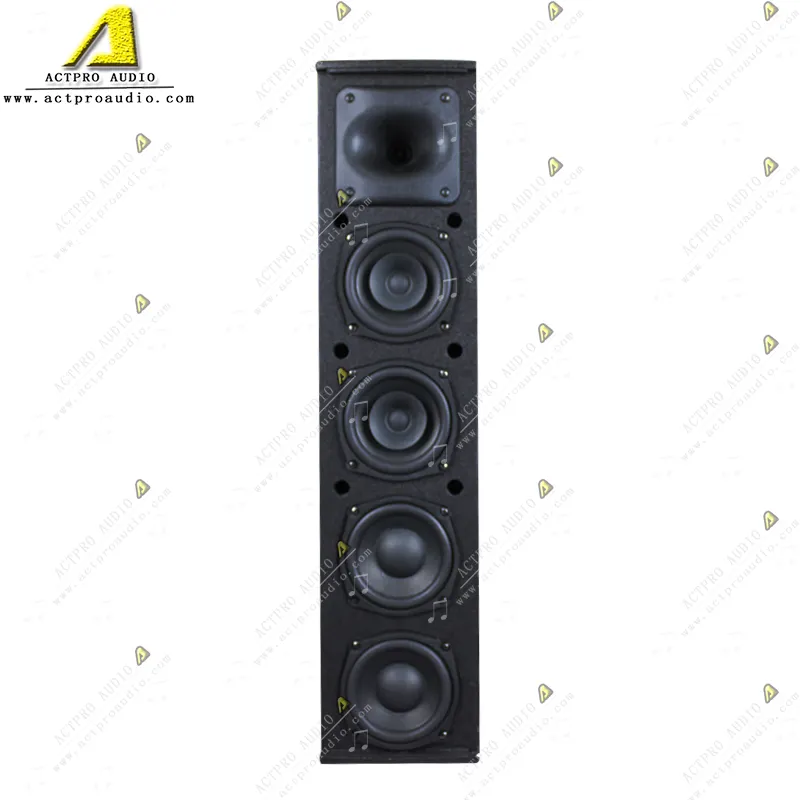 ACTPRO CS54 column speaker two way neodymium component portable mini full range professional loudspeaker hanged column speaker