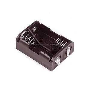 Negro Caja Del Sostenedor de Batería para 2 x N-Celular (UM-5 * 2) con Cables - Product Image 2
