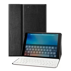 Hot selling Leather Keyboard Protective Case With Stand For ipad air 2 High Quality