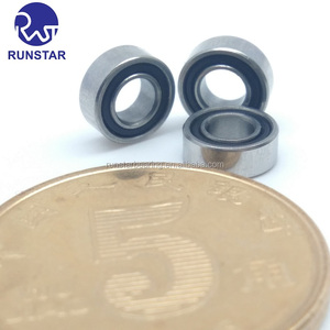 Rodamientos de Bolas para Turbina Dental de Alta Velocidad 400000 rpm 3.175*6.35*2.779 mm Acero Inoxidable Sellos Abiertos SR144TLW Rodamientos para Taladro Dental - Product Image 3