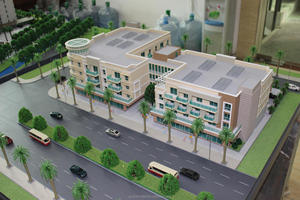 Modelo de <span class=keywords><strong>casa</strong></span> a <span class=keywords><strong>escala</strong></span> <span class=keywords><strong>en</strong></span> miniatura de edificio de fábrica de bajo precio, fabricación de modelos 3D - Product Image 3