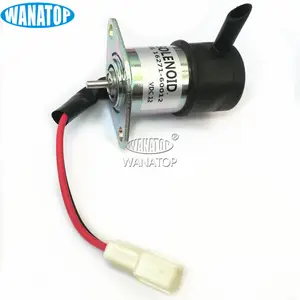 12V 12V 16271-60010, 16271-60012 de combustible solenoide para Kubota RTV900R RTV900S RTV900T RTV900W