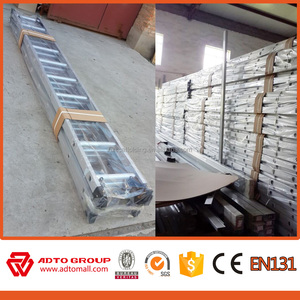 <span class=keywords><strong>Escalera</strong></span> de Aluminio <span class=keywords><strong>Recta</strong></span> de Tubo Cuadrado ADTO de 6m 5m 4m 3m 2m con Logotipo Personalizado - Product Image 6