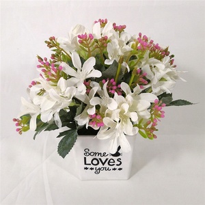 K-1045 di alta qualità di seta artificiale <span class=keywords><strong>daffodil</strong></span> fiori per la decorazione domestica - Product Image 5