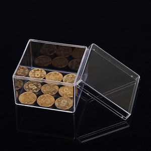 Boîtes en plastique transparentes carrées, boîte <span class=keywords><strong>de</strong></span> <span class=keywords><strong>rangement</strong></span> universelle, transparente - Product Image 5
