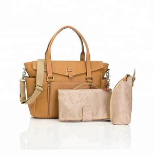 Ustomized-Bolsa de pañales de piel vegana, bolso de mano <span class=keywords><strong>para</strong></span> mamá - Product Image 1