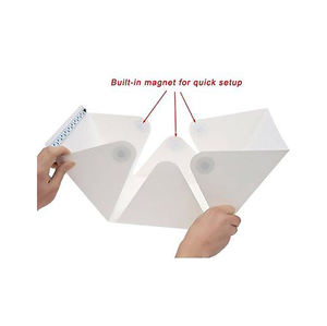 Shenniu — Mini <span class=keywords><strong>boîte</strong></span> pliable de <span class=keywords><strong>Studio</strong></span> <span class=keywords><strong>Photo</strong></span> avec éclairage LED, fond noir et blanc, accessoires de <span class=keywords><strong>Studio</strong></span> <span class=keywords><strong>photo</strong></span> - Product Image 5