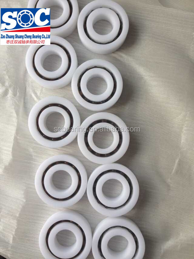 4x POM-Kunststoff-Kugellager 6200 (10x30x9 Mm) – Mit Glaskugeln & Nylonkäfig, Für Präzise Anwendungen