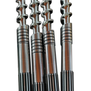 Spritz gieß maschine Zylinders ch raube einer Einzels ch raube mit Wolfram carbid beschichtet - Product Image 5