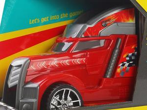 <span class=keywords><strong>Camion</strong></span> <span class=keywords><strong>giocattolo</strong></span> trasportino da 21 pollici con 6 macchinine e accessori-trasportatore di veicoli staccabili, addominali in plastica - Product Image 6