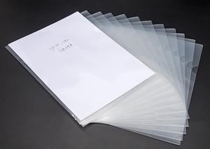 Tập Tin Bỏ Túi Hình Chữ <span class=keywords><strong>L</strong></span> Trong Suốt Kích Thước A4 - Product Image 5