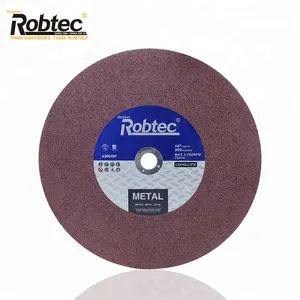 Robtec 棕色 355X3.2 X 25.4毫米金属切割盘，14英寸切割轮