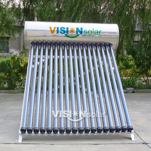 Chống Mũi Tên Thép Không Gỉ Áp Suất Cao Năng Lượng Mặt Trời Nồi Hơi Nước Nóng Với Ống Dẫn Nhiệt Bằng Đồng - Product Image 3