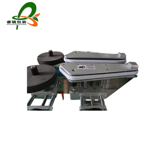 Ricio tự động plc-kiểm soát phẳng bề mặt loại Top + Bottom 2-Sided tự dính Máy dán nhãn cho kính kim loại gỗ trường hợp - Product Image 3