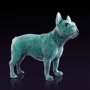 Escultura <span class=keywords><strong>de</strong></span> cobre <span class=keywords><strong>de</strong></span> tamaño natural para perro, casting para decoración <span class=keywords><strong>de</strong></span> patio <span class=keywords><strong>de</strong></span> casa - Product Image 2