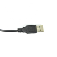 Kabel Daya USB High-Speed Male 5.5x2.1mm DC Berisolasi PVC Konduktor Tembaga Berlapis Timah 30V Terdaftar 200mm Panjang Kustom Mobil