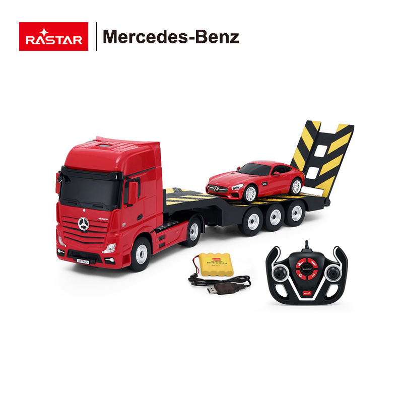 RASTAR Licensed Electric RC Toy Trucks - 1:26 Mercedes Benz Actros