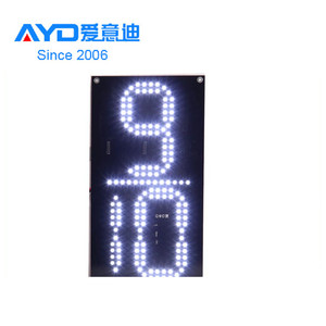 Bảng Hiệu Giá 8 Chữ Số <span class=keywords><strong>LED</strong></span> Trắng Mát 12Inch Giá Rẻ Bảng Hiệu Giá Đèn <span class=keywords><strong>LED</strong></span> Trạm Xăng - Product Image 6