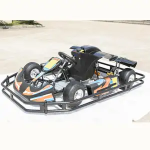 Yüksek hız 45 km/s krom tüp çerçeve kapalı yol Go kart  200cc yarış Go Kart