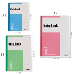 Foska xuất hiện cổ điển văn phòng máy tính xách tay A4 A5 B5 cổ điển cứng bìa cứng máy tính xách tay kinh doanh máy tính xách tay sinh viên cuốn sách nhật ký - Product Image 2