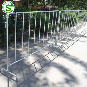 Valla Metálica Temporal Galvanizada Desmontable, Barreras Temporales para Tráfico en Carreteras - Product Image 2