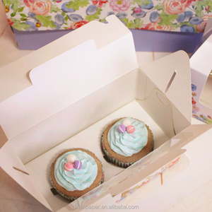 Tùy Chỉnh In Giấy <span class=keywords><strong>Cupcake</strong></span> Hộp 1/2/4 Gói Ưa Thích In Bánh Muffin Hộp - Product Image 5