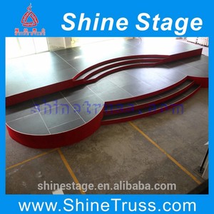 Fuente de la fábrica ajustable Nuevo diseño plataforma etapa escenario móvil de aluminio para <span class=keywords><strong>el</strong></span> concierto al aire libre - Product Image 5