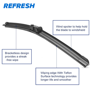 Balais d'essuie-glace avant pour Peugeot <span class=keywords><strong>508</strong></span> Berline / SW, modèle à bouton-poussoir 21 mm, années 2010-2018 - Product Image 2