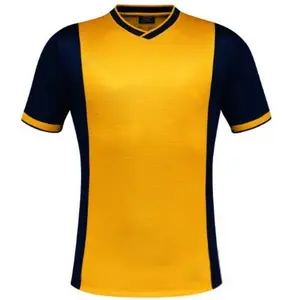 Gelb jersey fußball hemd
