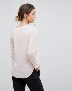 2021 gros femmes à manches longues bouton patte col en v <span class=keywords><strong>maternité</strong></span> <span class=keywords><strong>Blouse</strong></span> pour femme enceinte - Product Image 3