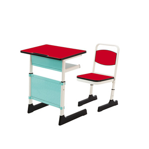 Trung quốc chiều cao điều chỉnh được đính kèm trường bàn và ghế bàn - Product Image 3