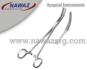 Pinzas Peritoneales Mikulicz de 20 cm, Instrumentos Quirúrgicos Manuales de Acero Inoxidable, Certificación CE, Alta Calidad - Product Image 3