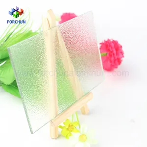 3mm-8mm Clear Figured Patterned Glass with Nashiji, Karatachi, Mistlite, Millennium, Morgon, Flora Optional