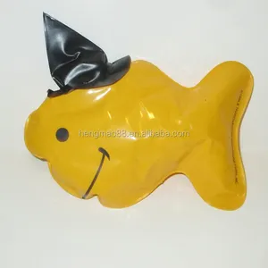 Украшение на Хэллоуин, кракер, надувная Золотая рыбка с ведьмой