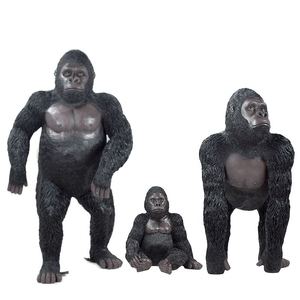 Resin <strong>Large</strong> Chimpanzee Statue Orangutan Animal Figurines Monkey Sculpture Home <strong>Garden</strong> Decoration <strong>Ornament</strong> - Product Image 4
