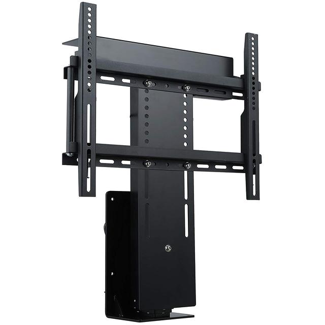 Stylish Height Adjustable Motorized Metal TV Mount Lift for 32-70" TVs with Remote Handset Large Capacity 5-Year Warranty