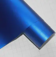 Lichtblauw Mat Chroom Auto Wrap Vinyl Voor Vehicle Wraps