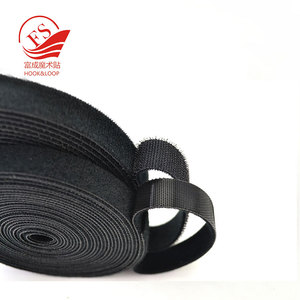 Stoff Befestigungen 1,<span class=keywords><strong>2</strong></span> cm * 5 mt Doppelseitige Flexible Klett rolle schwarz - Product Image 5